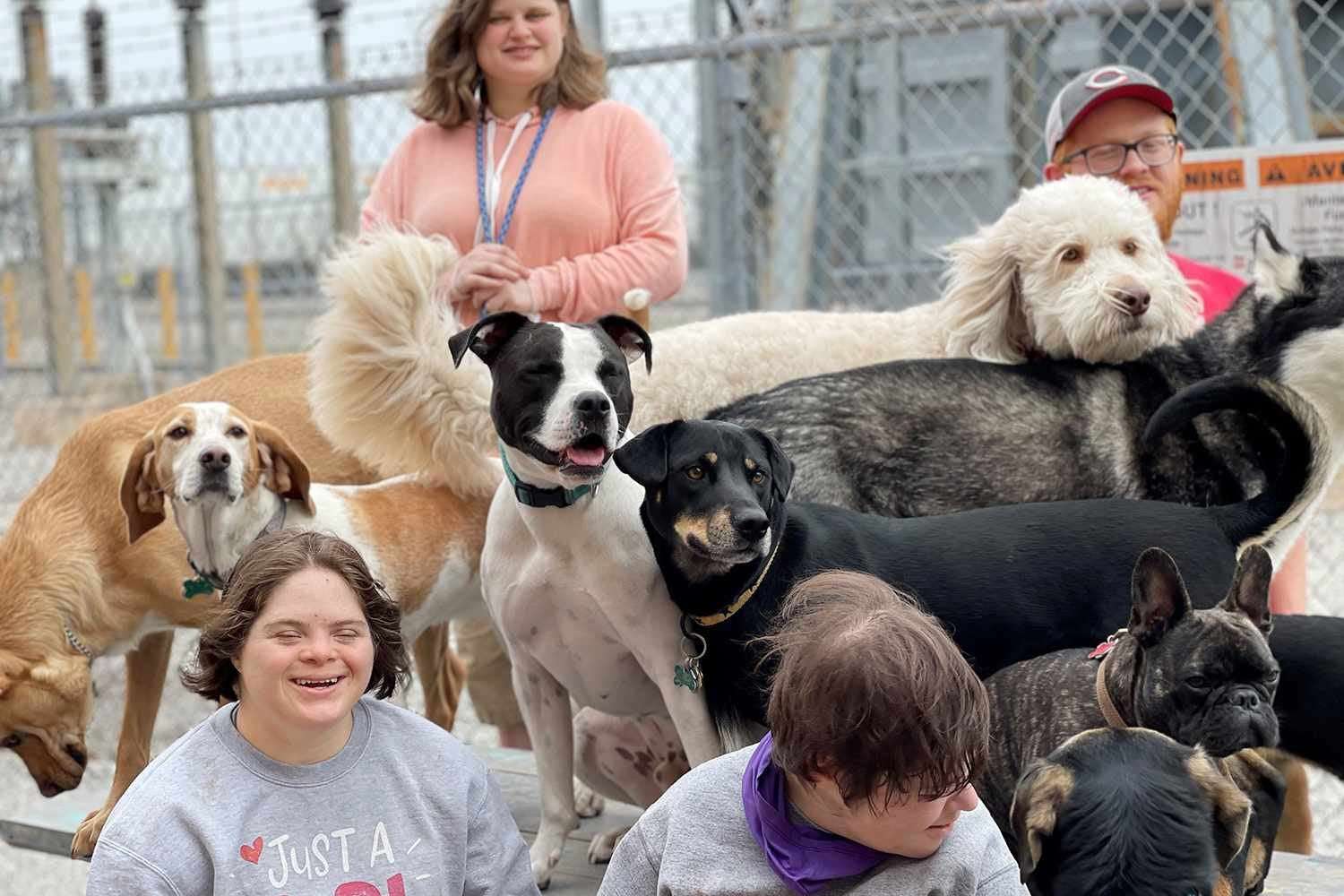 image for Ohio Dog Daycare Is a 'Happy Place' for Adults with Special Needs to Learn Life and Job Skills