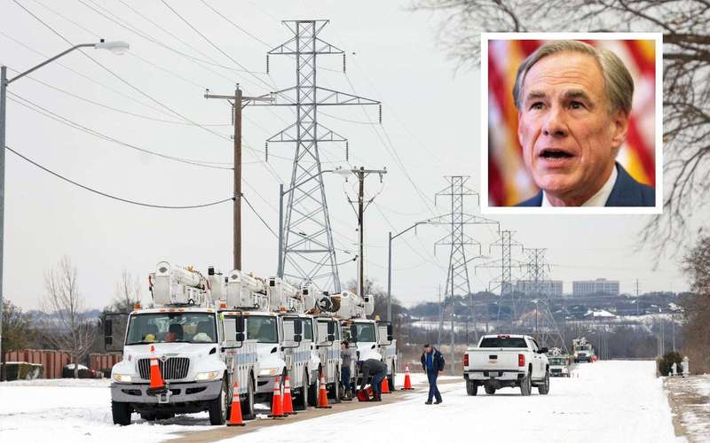 image for Greg Abbott Slammed as Thousands Lose Power in Texas During Bomb Cyclone