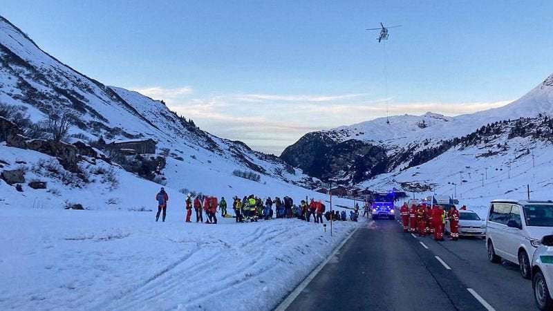 image for Avalanche in Austria: All 10 people feared missing found alive