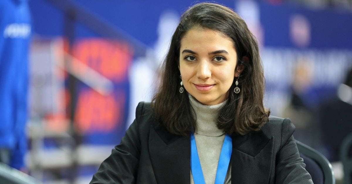 image for Iranian chess player appears at Kazakhstan tournament without hijab for second day -Reuters witness