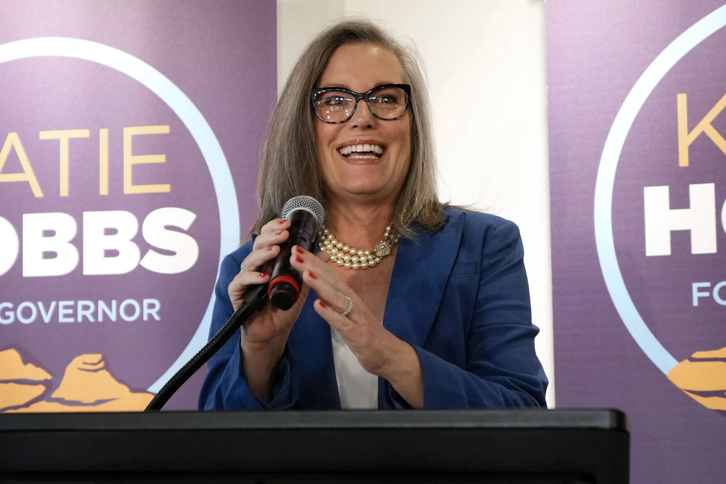 image for Democrat Katie Hobbs takes office as Arizona governor