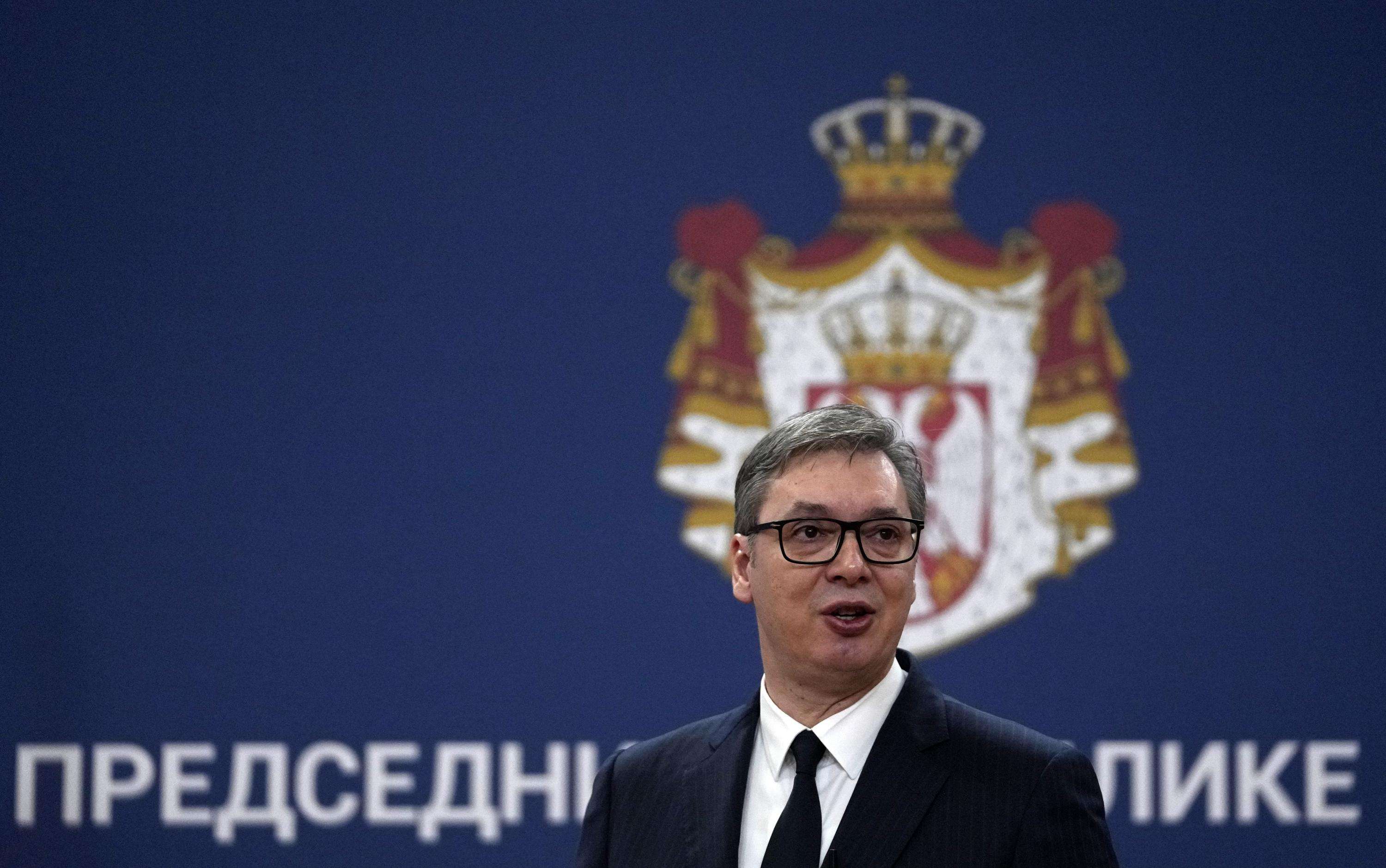 image for Serbian president rejects calls for sanctions against Russia