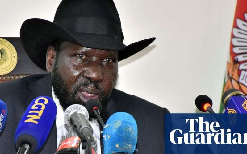image for Six journalists arrested over footage of South Sudan president wetting himself