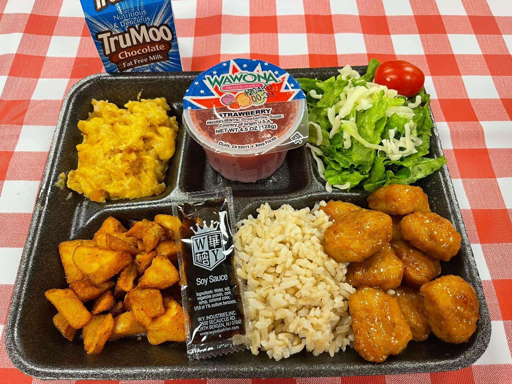 image showing $3 School lunch: North Georgia