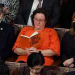 image for Representative Katie Porter in the chamber during the speaker vote
