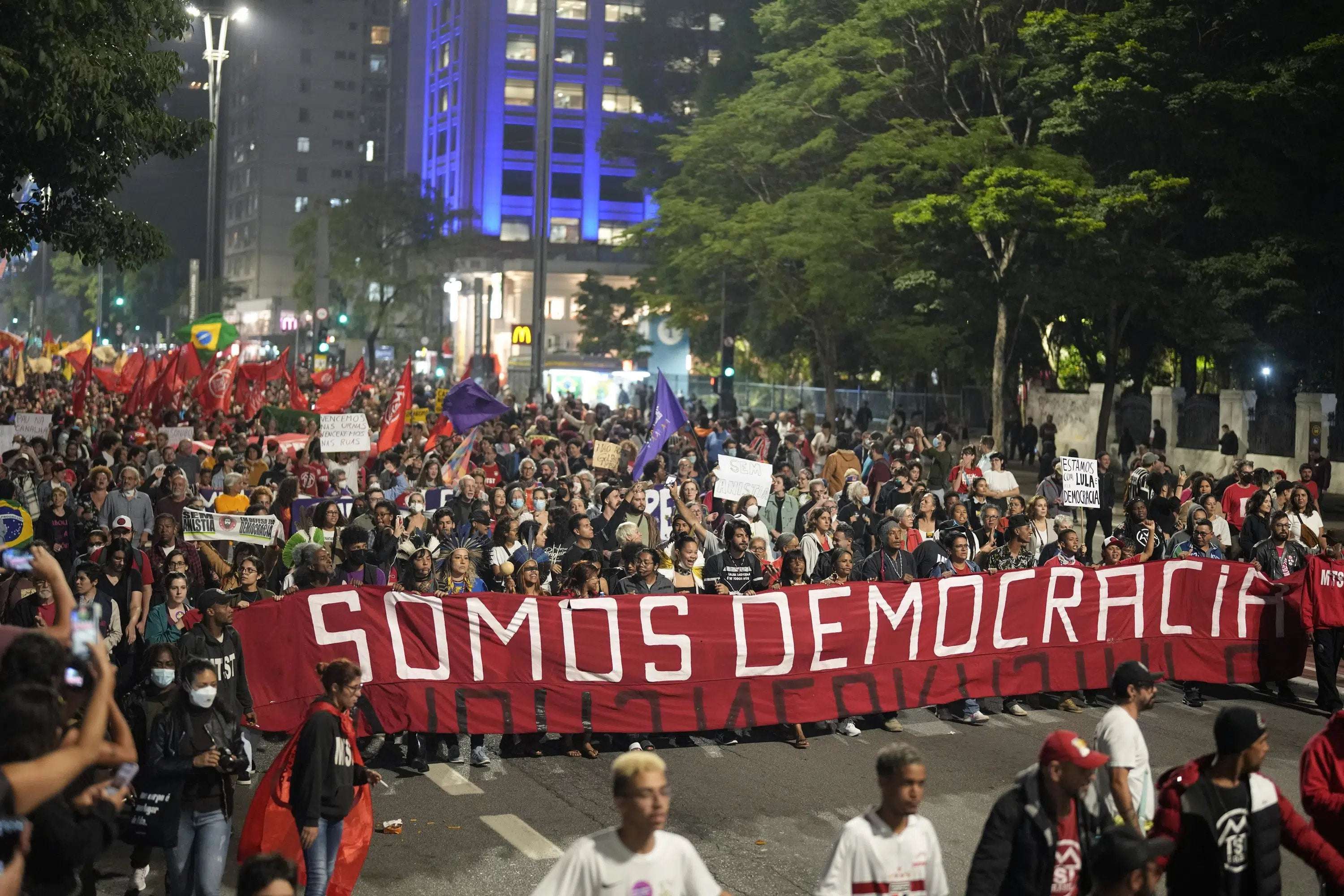 image for ‘No amnesty!’: Brazilian protests demand jail for rioters