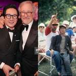 image for Steven Spielberg and Ke Huy Quan reunite after 39 years after winning at Golden Globes last night