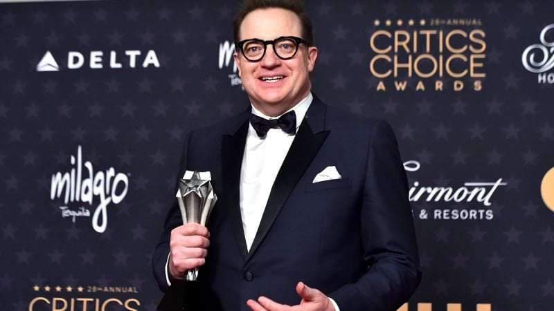image for Brendan Fraser picks up best actor at Critics Choice Awards