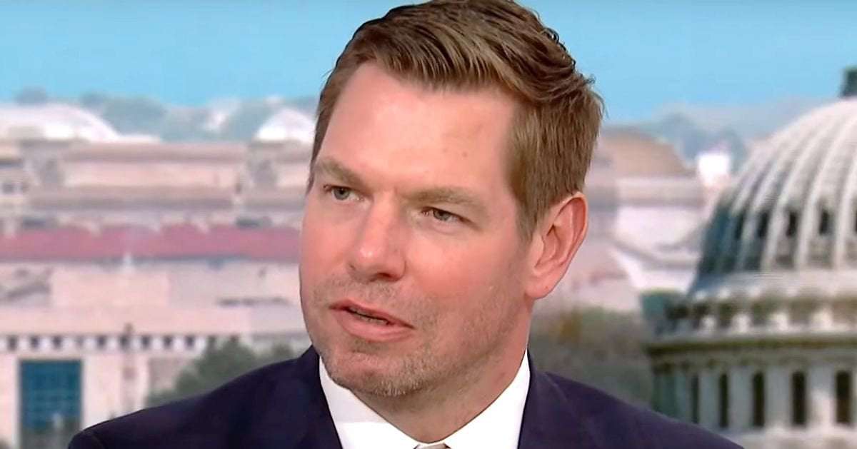 image for Eric Swalwell Blames Top Republican For Inspiring Chilling Death Threats