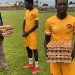 image for The Zambia League top player of month award was a bunch of eggs