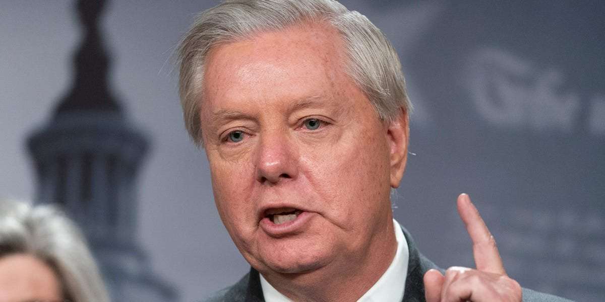 image for Sen. Lindsey Graham said he's 'tired of the s*** show' and that the US and Germany should send tanks to Ukraine: 'World order is at stake'