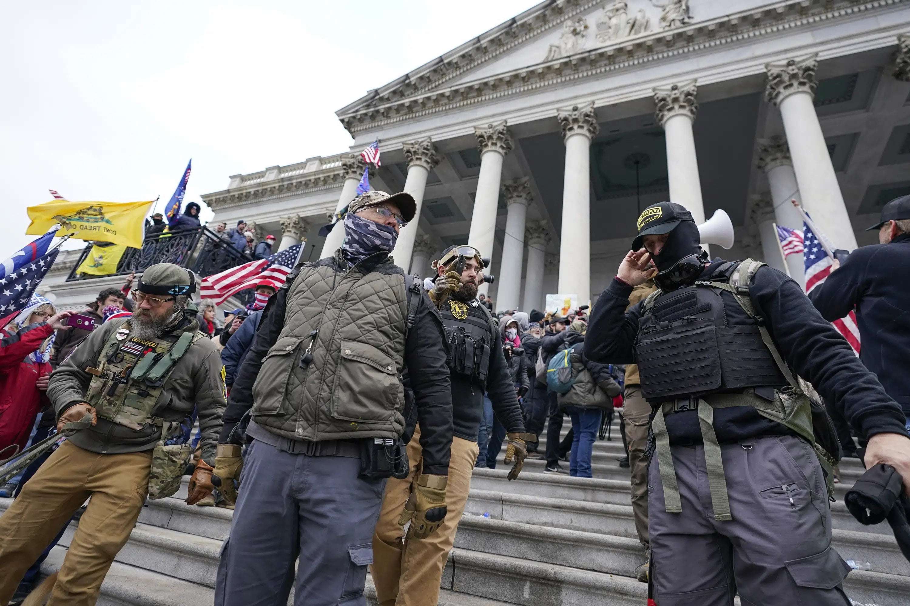 image for Four Oath Keepers convicted of Jan. 6 seditious conspiracy