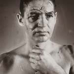 image for Terry Sawchuk – The face of a hockey goalie before masks became standard game equipment, 1966.