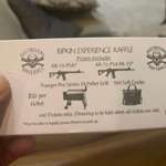image for Raffle ticket to support a youth baseball team. Prizes include an AR-15, a smoker, and a cooler