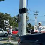 image for Protesters in Key West today (OC)