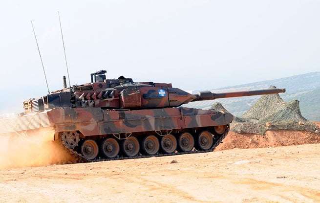 image for Greece sends Leopard-2 tanks to Ukraine