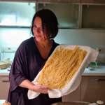 image for My mom being proud of the pasta she made