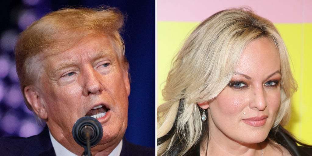 image for Stormy Daniels thanks Trump for accidentally appearing to admit that an affair with her 'happened a long time ago'