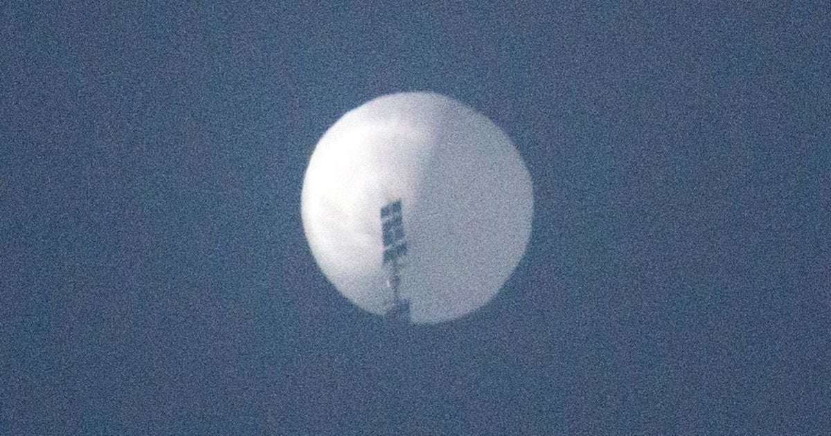 image for Another Chinese 'surveillance balloon' is flying over Latin America, Pentagon says