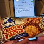 image for Tonight, I eat the last choco taco