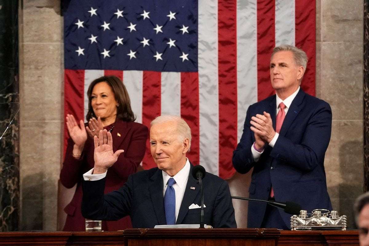 image for On order from Trump, Republicans throw a hissy fit during Biden's State of the Union