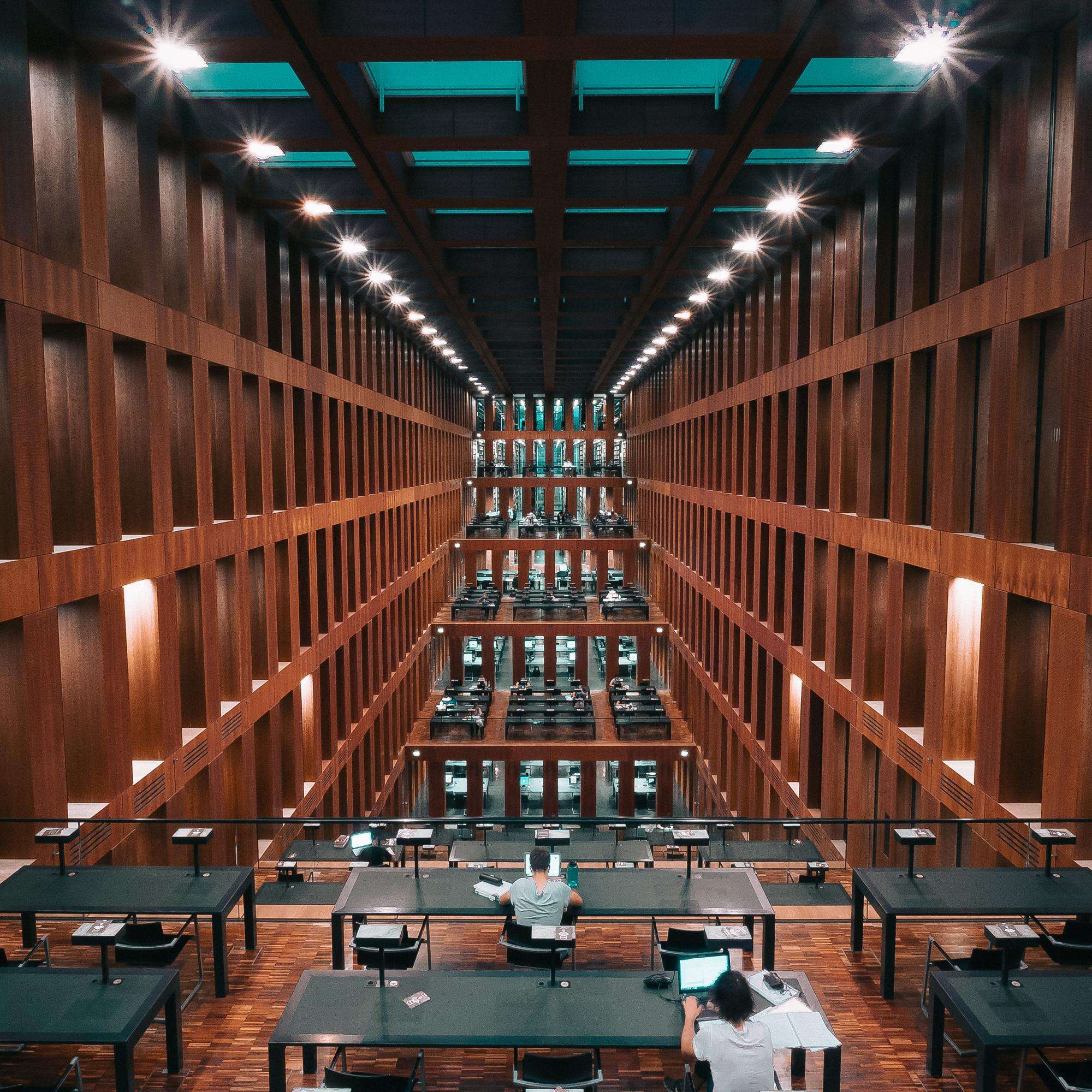 image showing ITAP of a library in Berlin