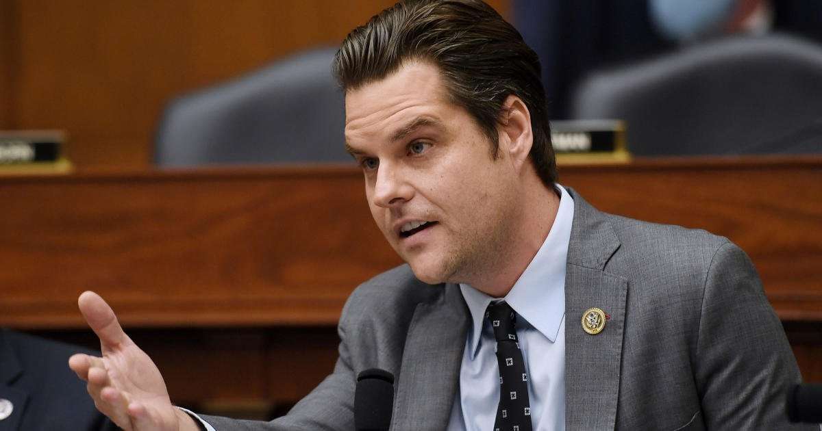 image for Justice Department declines to charge Rep. Matt Gaetz in sex trafficking probe