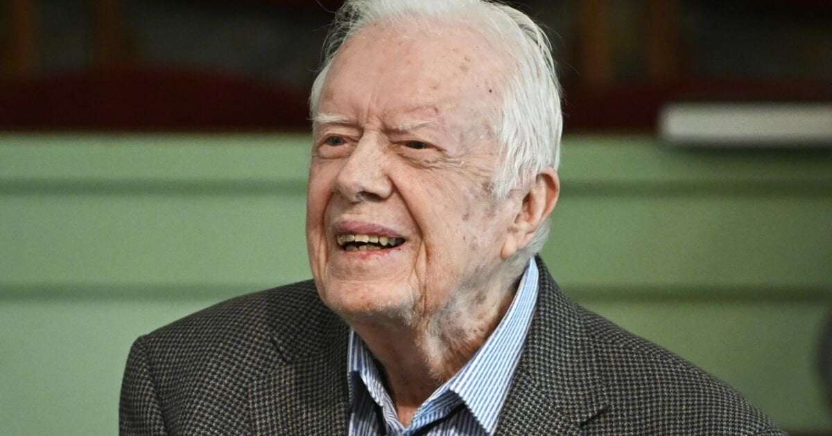 image for Jimmy Carter, oldest living former U.S. president ever, is placed in hospice care