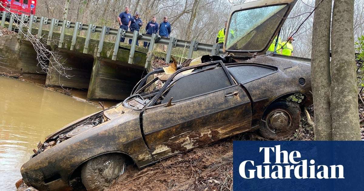 image for Remains found in car in creek identified as US student who went missing in 1976