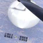 image for A closer look at the Chinese spy balloon taken from a U-2 plane