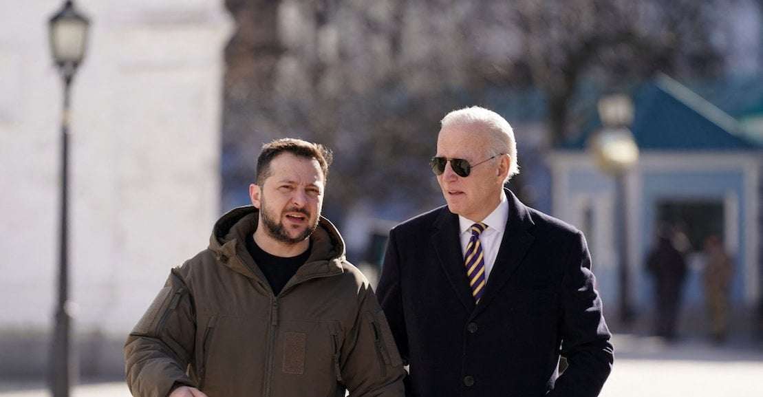 image for Can We Stop Being Cynical and Give Biden the Huge Props He Deserves for Kyiv?