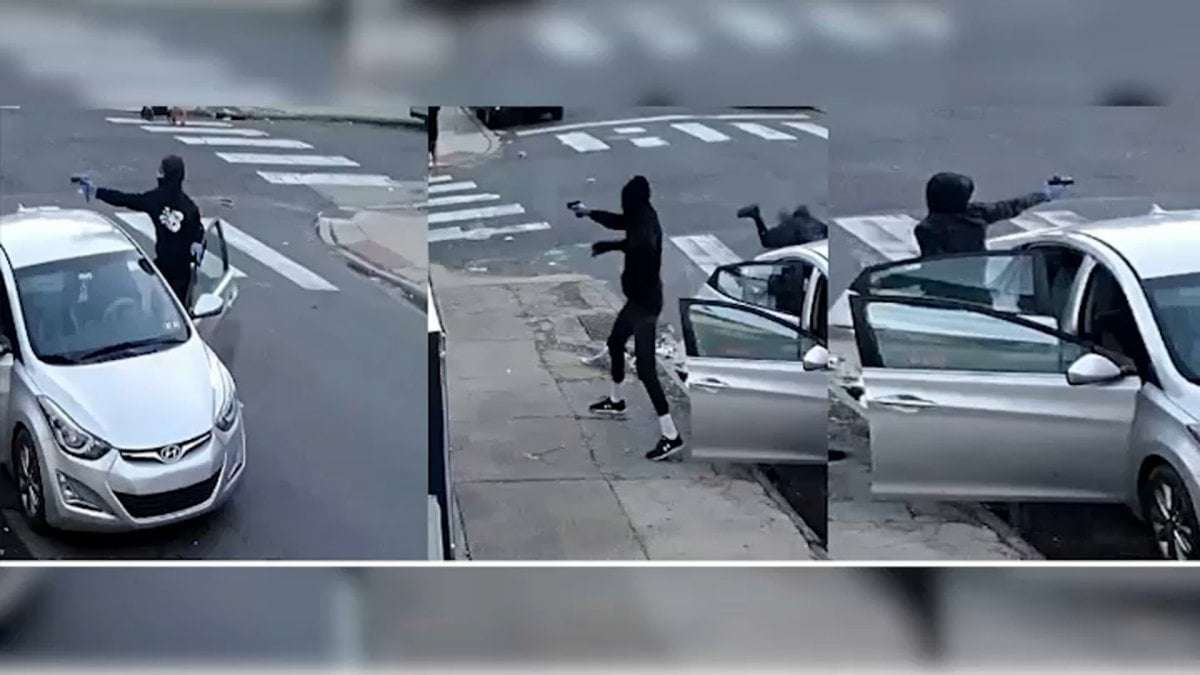 image for Gunmen Shoot Toddler, Mother and 5 Teens Near Philadelphia School