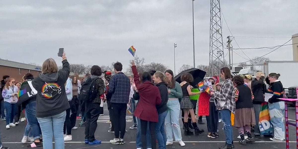 image for Ky. high school students hold walkouts to protest anti-LGBTQ legislation
