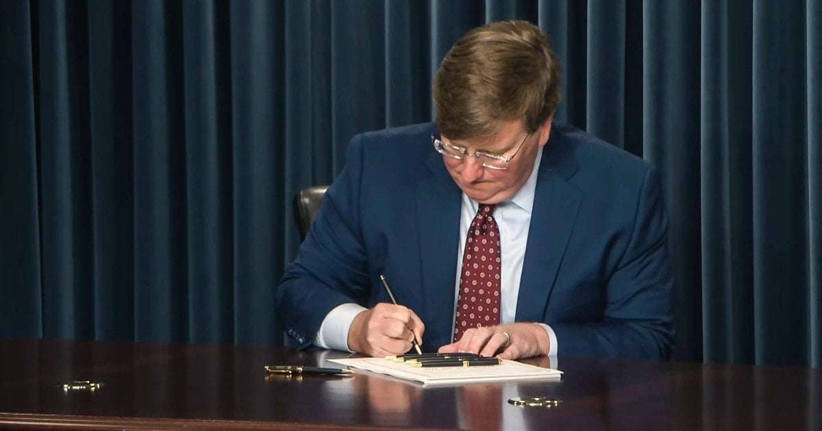 image for Mississippi governor signs bill banning transgender health care for minors