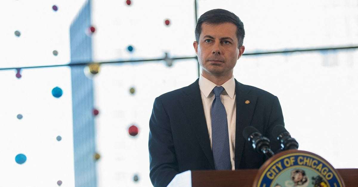 image for US watchdog to audit Buttigieg government jet use