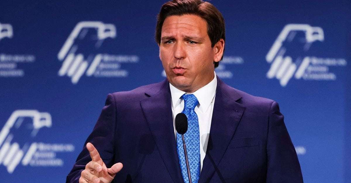 image for Ron DeSantis Is On A Mission To Make Florida Dumb, And It's Spreading