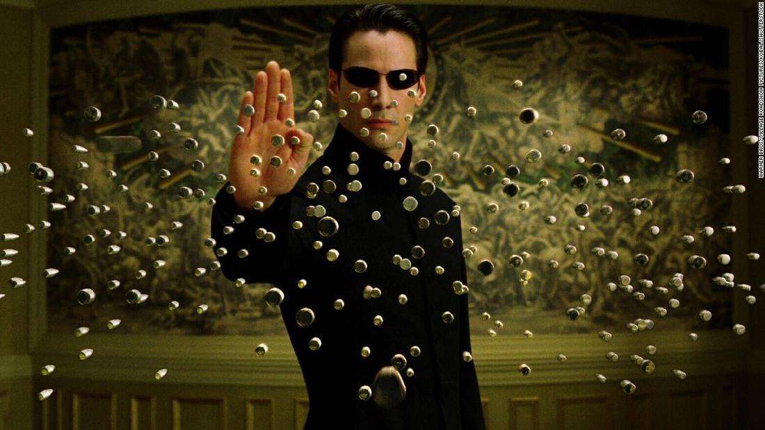 image for Keanu Reeves took the red pill … no, seriously, he has it