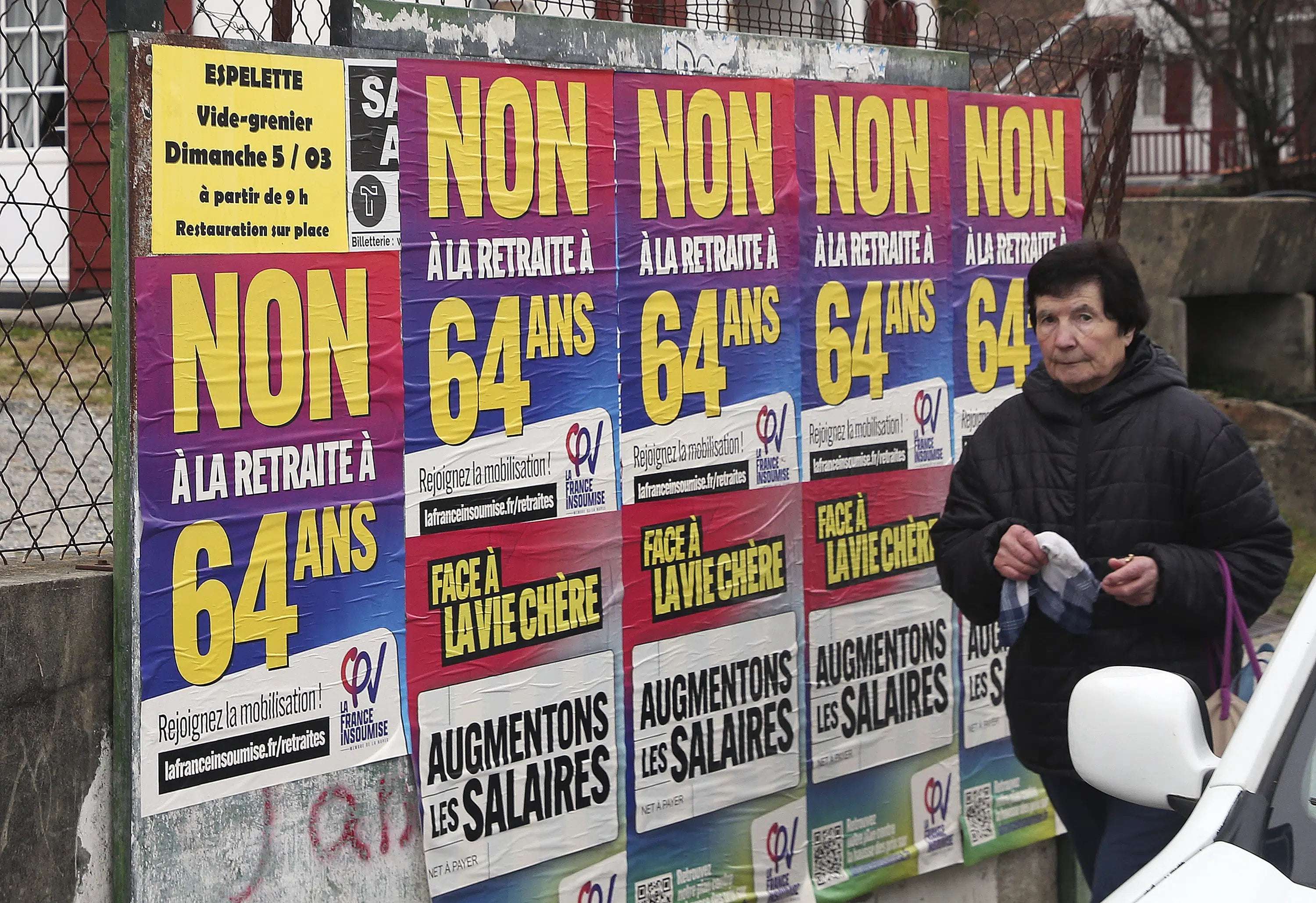 image for Unions vow to shut France’s economy down amid pension battle