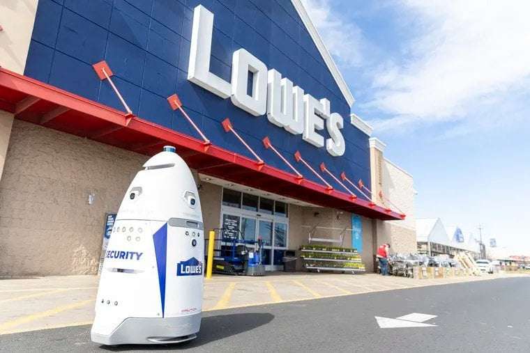 image for Security robots are at Philly Lowe’s stores. Some have already nicknamed them ‘snitchBOTs’