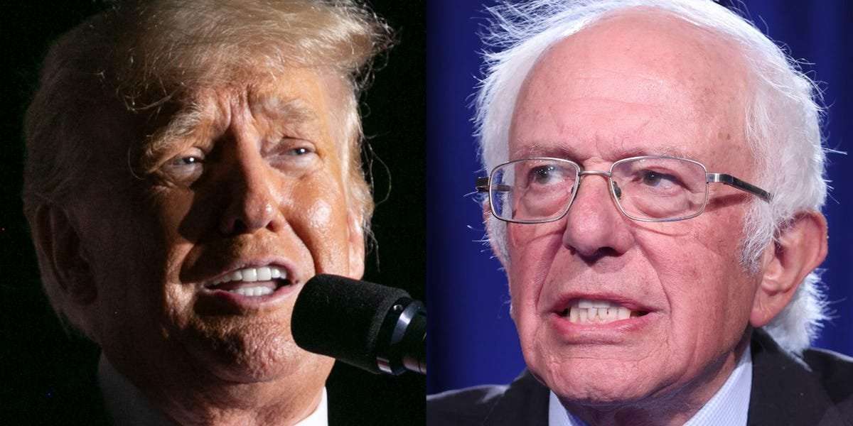 image for Bernie Sanders says Silicon Valley Bank's failure is the 'direct result' of a Trump-era bank regulation policy