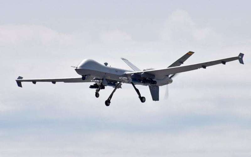 image for Russian Fighter Jet Collides with US Reaper Drone Over Black Sea