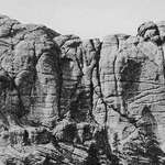 image for A picture of Mount Rushmore before the faces were carved in. It was known as the Six Grandfathers.