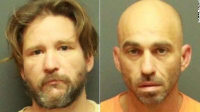 image for 2 inmates were found at an IHOP in Virginia after escaping by digging a hole with tools made from a toothbrush and a metal object, officials say