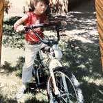 image for Found a picture of when I got a new bike in 1986