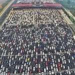 image for China's 50 Lane Traffic, G4 Expressway