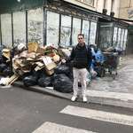 image for Day 21 of the trash strike in Paris