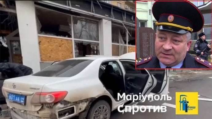 image for Russian collaborator in Mariupol in serious condition after his car explodes
