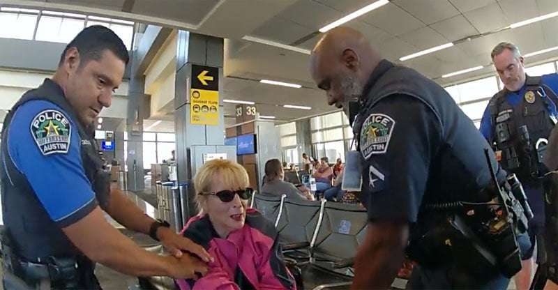 image for Austin Jailer Breaks Elderly Deaf Womanâs Arm After Misunderstanding at Airport