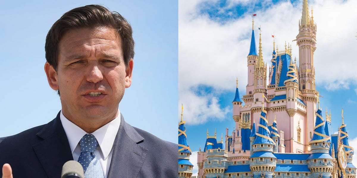 image for Ron DeSantis' plan to take control of Disney's land backfired spectacularly because of a loophole in the agreement that may reduce his appointees to powerless functionaries