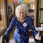 image for Hi Reddit today is grans 100th birthday and she wanted to show off her hairdo for such a special day